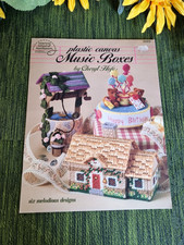 Plastic Canvas Music Boxes