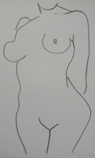 Hand drawn pencil drawing