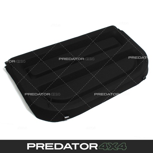 Black fixed rear boot - black, load