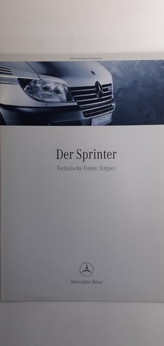 Mercedes benz sprinter tipper - mercedes-benz:,