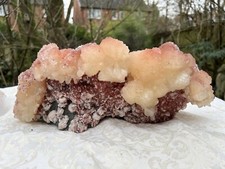 Red Apophyllite Large Crystal