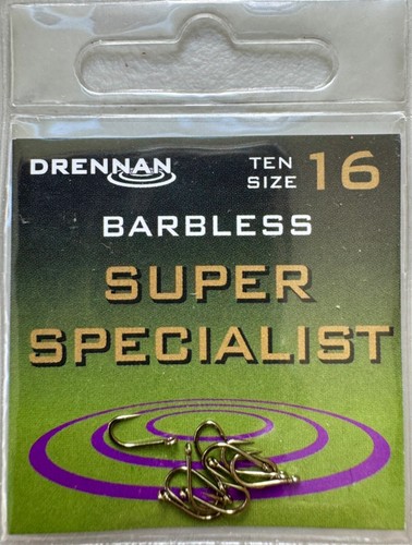 Drennan eyed barbless super - eyed,