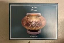 Desire Aroma 3D Round Electric Glass Touch Lamp Wax Melt Oil Burner Globe