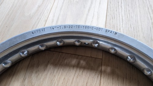 Akront rim 32 holes - rim, 14"