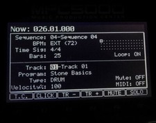 Akai MPC5000 Custom (Negative)