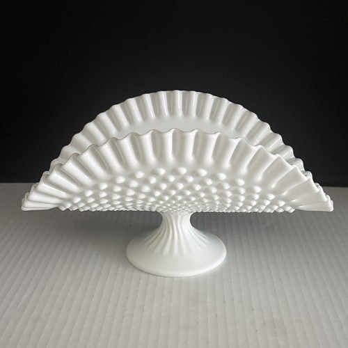 Vintage fenton white milk - fenton,