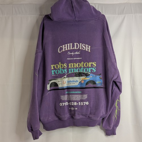 Childish robs motors hoodie - robs,