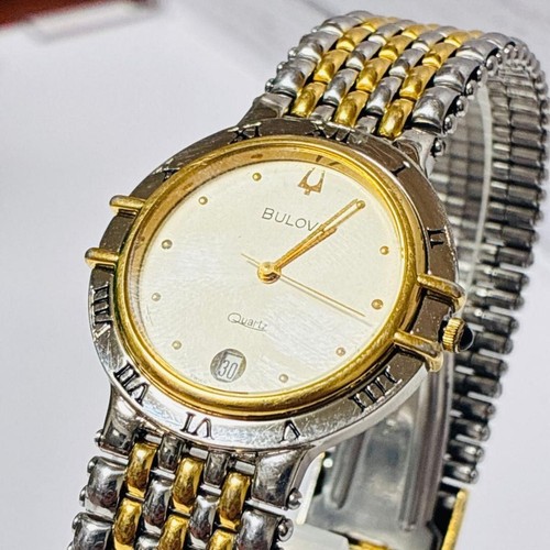 Rare bulova marine watch combi - rare,