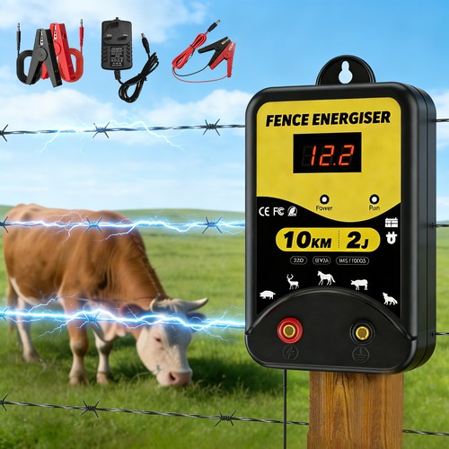 10km electric fence energiser - 10km,