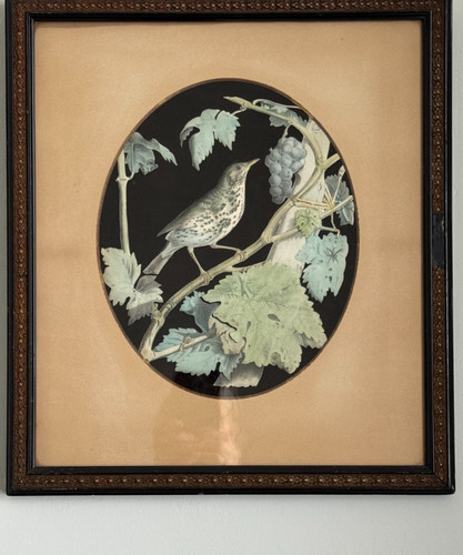 Antique edwardian raised paper - antique,