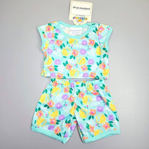 Build bear mint floral top - build,