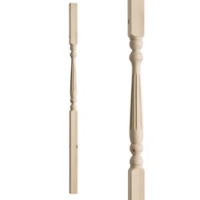 Stair spindle fluted - stair,