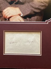 Tony Hancock hand signed display.