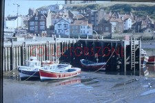 35mm Slide 1991 Fishing Boats