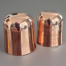 Antique Copper Dariole Moulds