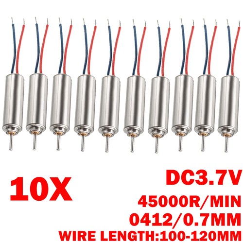 10pcs coreless micro - 10pcs, 3.7v