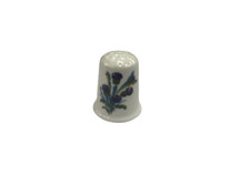 Scottish Thistle China Thimble