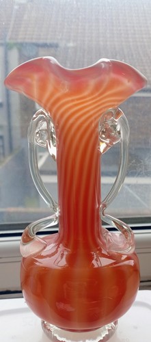 Murano glass orange - glass,