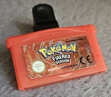 Pokemon Fire Red Version Nintendo Gameboy Advance Genuine UK PAL 