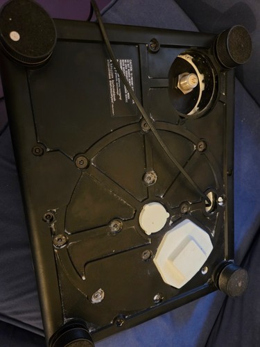 Record player base