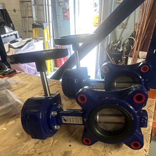 Manual lug butterfly valve - butterfly,