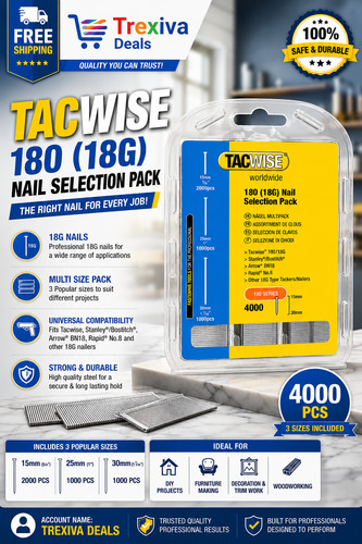 Tacwise 0205 18g 30mm brad - 15-30mm,