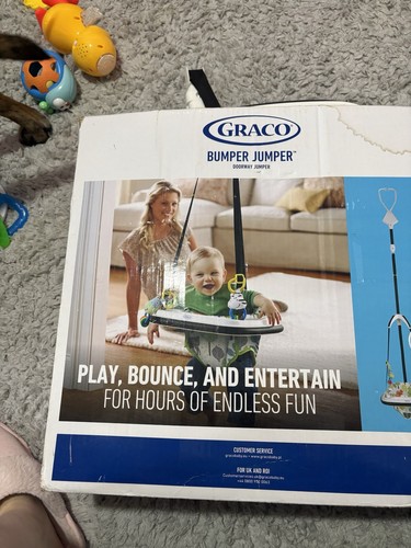 Graco door bouncer - graco, bumper