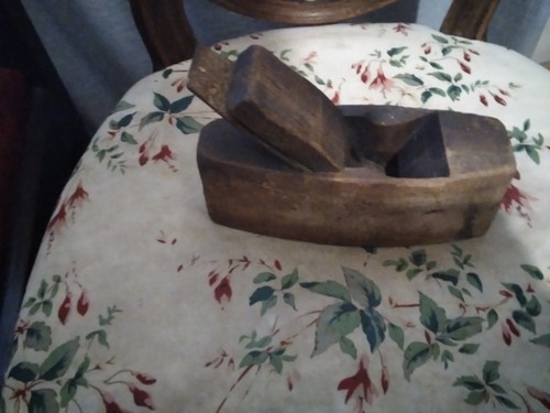 Vintage wooden block plane - vintage,