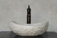 Stone sink bathroom vessel