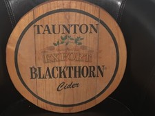 TAUNTON BLACKTHORN CIDER SIGN