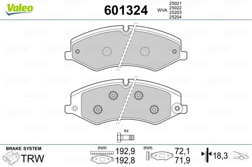 New brake pad - pad, disc
