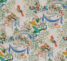 ORIENTAL TOILE Linen Look