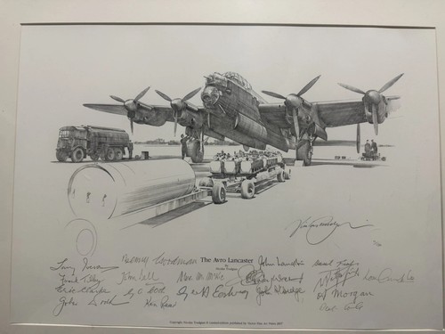 Raf dambusters 617 sqn signed - 617,