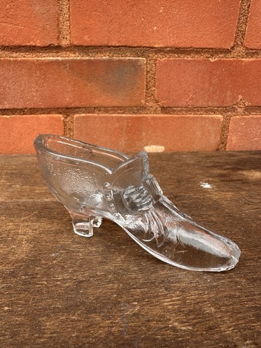 Vintage clear pressed glass - vintage,