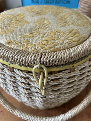 Vintage sewing box contents - sewing, &