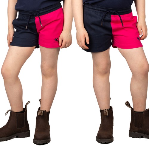 Girls quartered shorts junior - shorts,