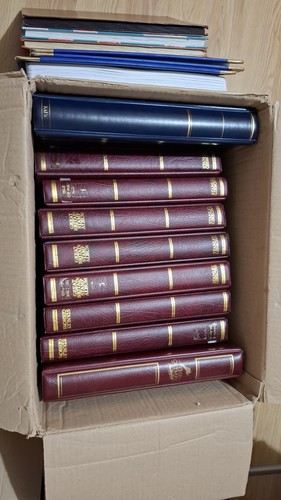 Stanley gibbons stamp albums - stanley,
