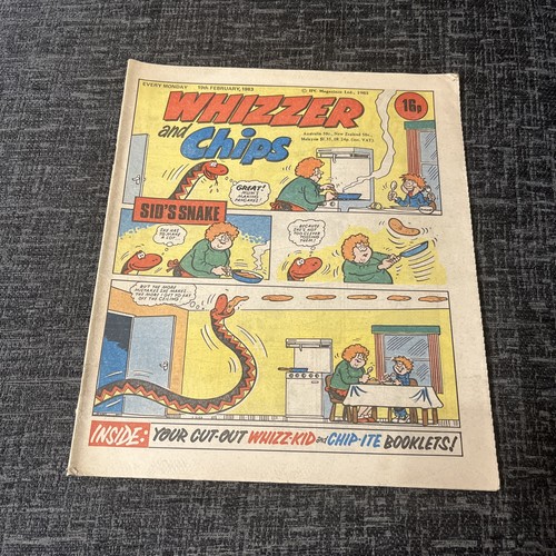 Whizzer and chips comic - comic,