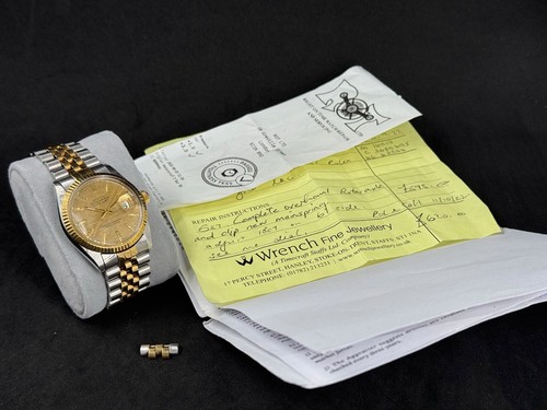Rolex datejust 16013 linen - rolex,