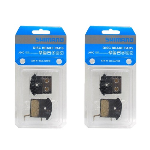 2pairs shimano j04c - j04c, metal