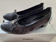 Gabor Ladies Islay Navy Suede Shoe size 6