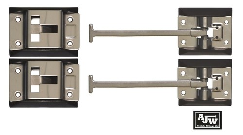 Door retainer sprung - retainer, 160mm