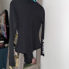 Hurley Oao LS Retro Surf Suit Black Small NWT $90