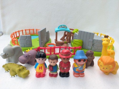 Elc happyland zoo set - zoo,