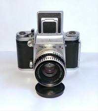 Pentacon Praktisix II with Carl Zeiss Jena 80mm f2.8 Lens 6x6 120 Film Camera