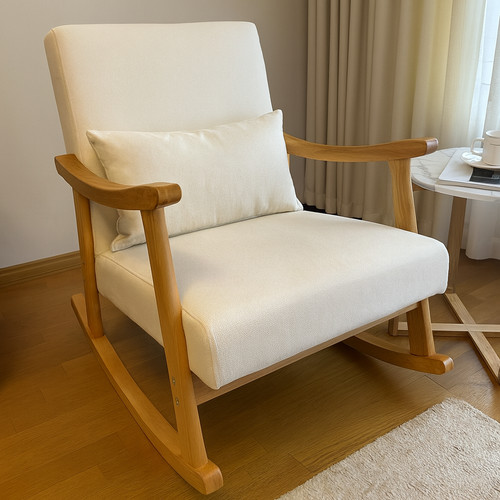 Upholstered rocking chair - upholstered,