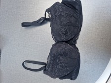Ann Summers Bra Black, 36D. Brand New, Never Worn. Inside Removable Padding.