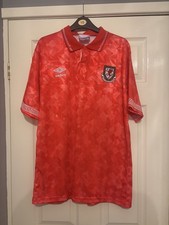 Wales  Umbro 1990-1992 Home
