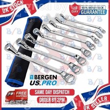 US PRO 8PC OFFSET RING SPANNER