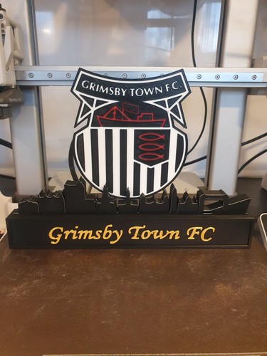 Printed grimsby town fc - 3d,